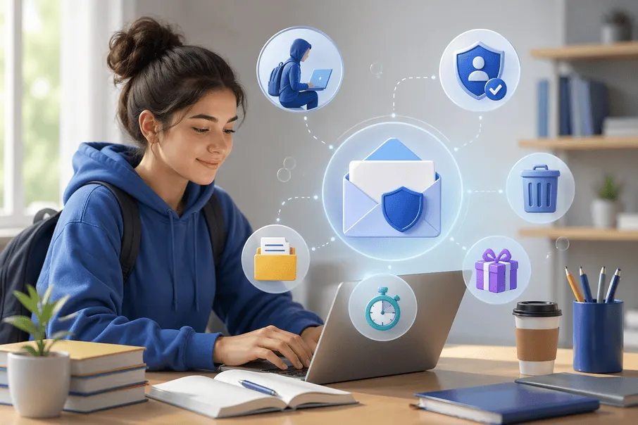 How Students Can Use Temporary Email for Privacy, Productivity, and Convenience